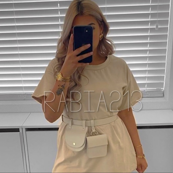 LAST 1!🔥ZARA LEATHER BELT WITH COIN POCKETS - Picture 5 of 16